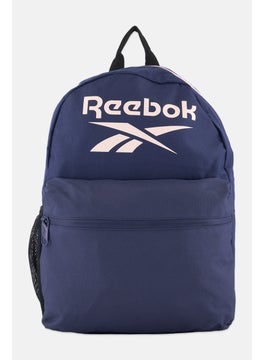 Reebok Men Brand Logo Backpack 41 H x 28 L x 12 W cm, Navy  - Image 1