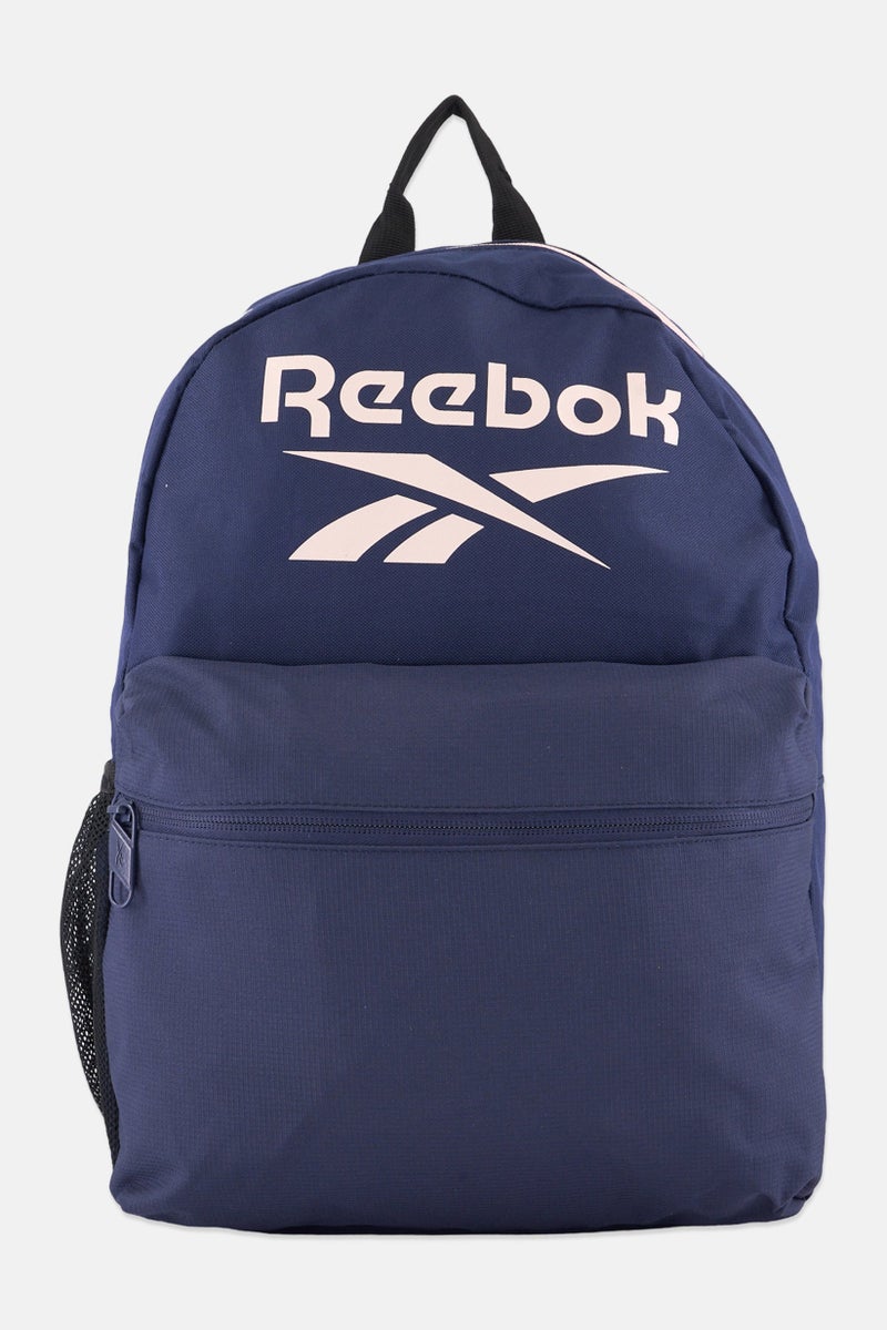Reebok Men Brand Logo Backpack 41 H x 28 L x 12 W cm, Navy  - Image 1