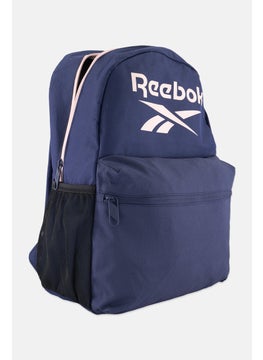 Reebok Men Brand Logo Backpack 41 H x 28 L x 12 W cm, Navy  - Image 3