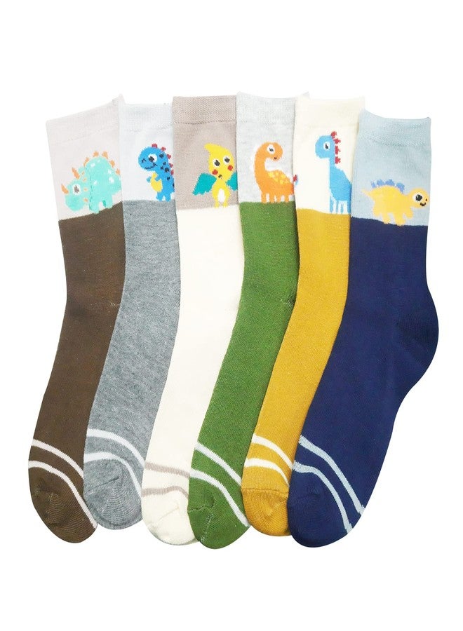 Missby® Kid's Age-wise Cotton Cartoon Socks - (Random Design Sets) - Pack of 6 Pairs (2years - 5years) - Image 3