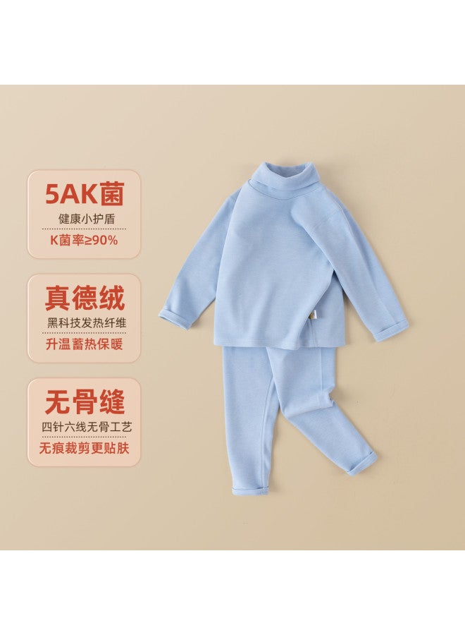Doodle Home kids Thermal Underwear Set, Winter Self-heating Boys' Loungewear, Girls' Warm Pajamas For Cold Weather - Image 2