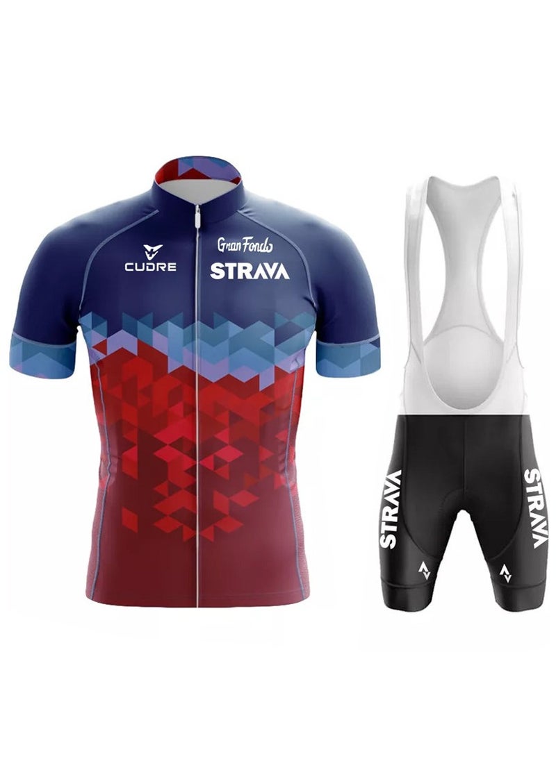 KUYING GR New Summer Outdoor Sunscreen Moisture Absorption Quick Drying Bicycle Women's Cycling Clothing Set  - Image 1