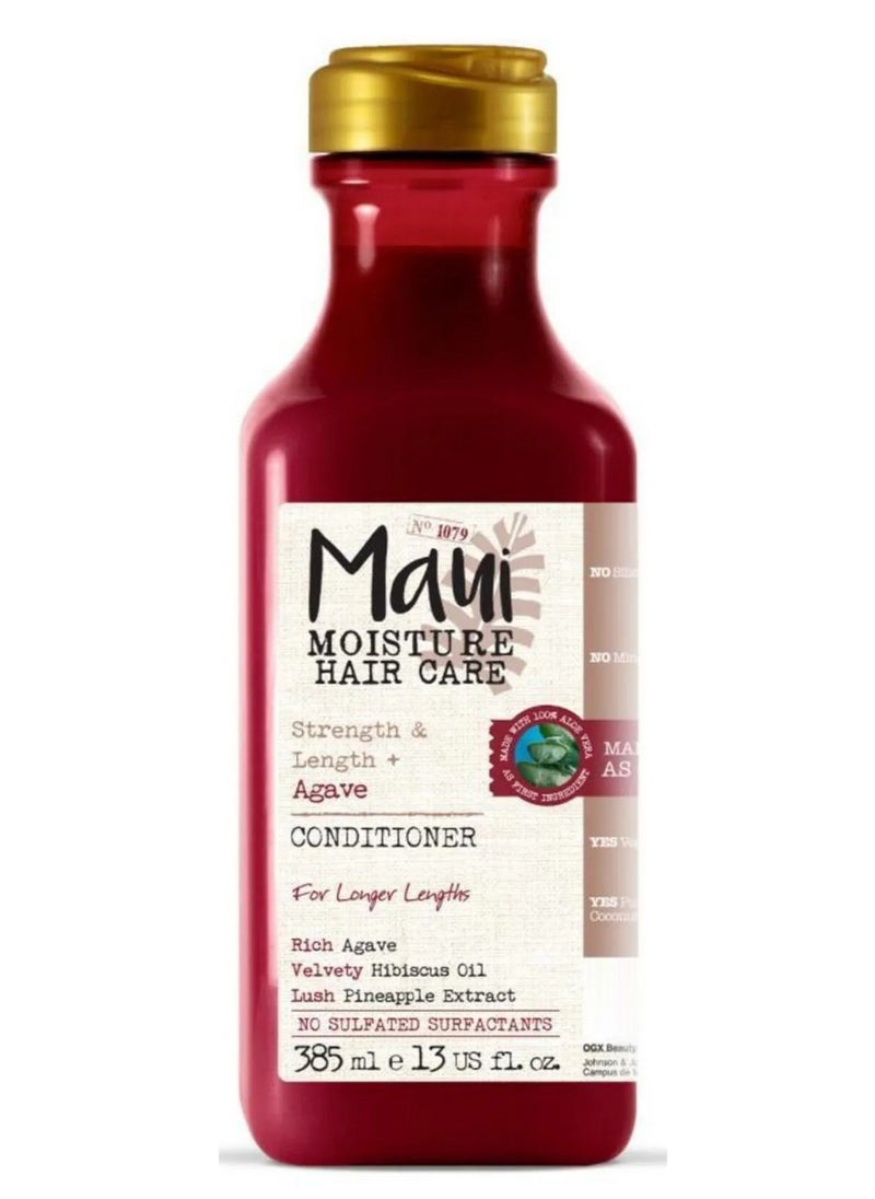 MAUI MOISTURE Hair Care Strength & Length Agave Conditioner 385 ML 