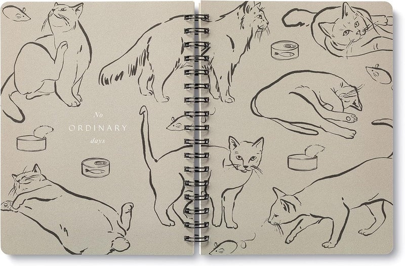 Compendium Spiral Notebook - Wild at Heart — A Designer Spiral Notebook with 192 Lined Pages, College Ruled, 7.0”W x 9.25”H - Image 5