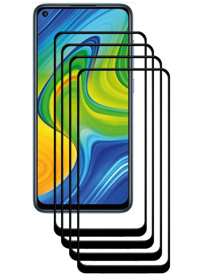 ACLIX 4 Pieces Antistatic ESD Dustproof Premium Quality High Definition Tempered Glass Screen Protector Designed For Xiaomi Redmi Note 9 - Image 1