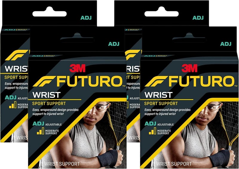 FUTURO Futuro Sport Wrist Support Adjustable Pack of 4 - Image 1