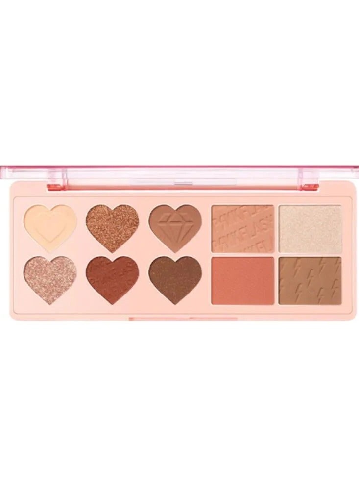 Pink Flash باليت مكياج للوجه متعدد الاستخدام  03  caramel toffee - Image 1
