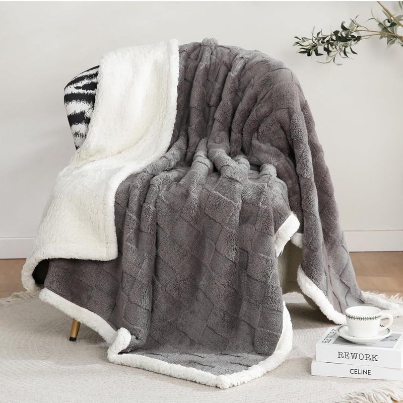 Butterthief Cozy Super Soft Warm Double Layered Kids Sherpa Blanket All Season Baby Blanket for Winter Toddlers Boys & Girls 1-6 Years (Size -100 x 150cm) (Dark Grey) - Image 2