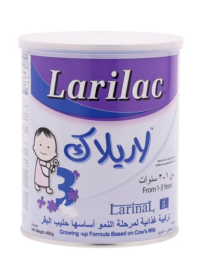 لاريلاك حليب أطفال 400 جرام المرحلة 3