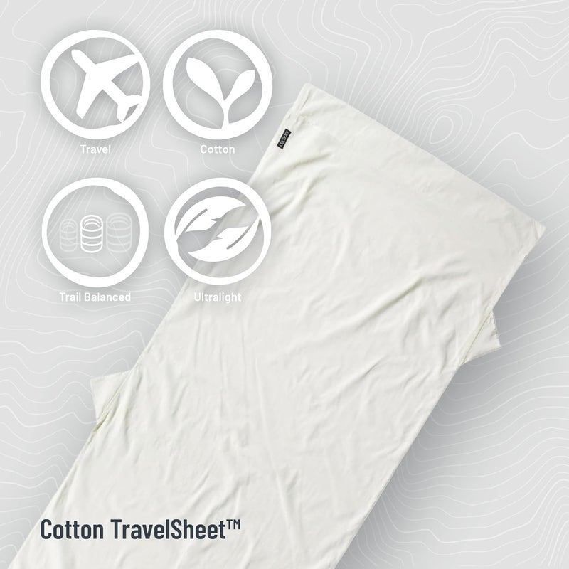 Cocoon - Premium - TravelSheet - - Cotton - Monk's Red - Regular - Image 1