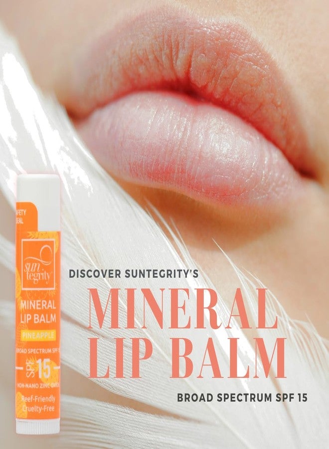 Suntegrity Mineral Lip Balm SPF 15 - Pineapple - Image 2