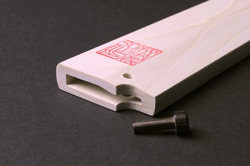 Yoshihiro Natural Magnolia Wood Saya Cover Blade Protector for Yanagi (270mm) - Image 5