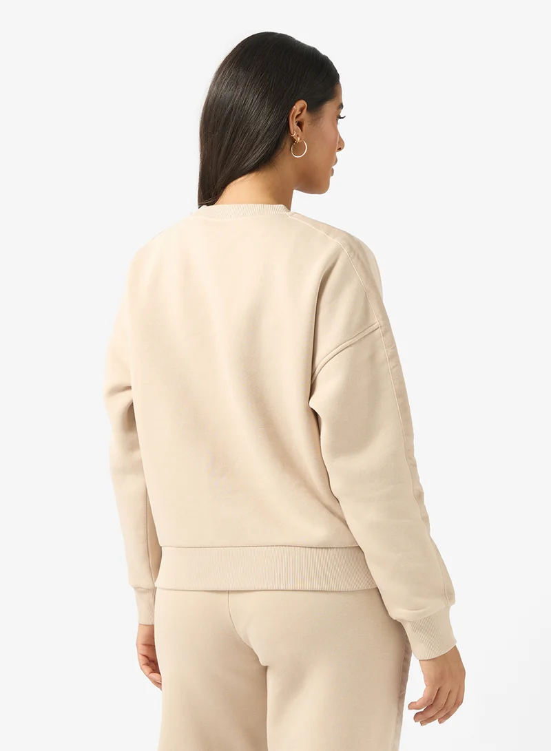 GUESS Aelia Crew Neck Sweatshirt