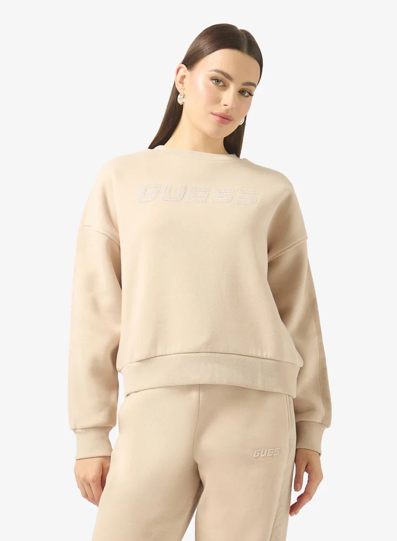 GUESS Aelia Crew Neck Sweatshirt