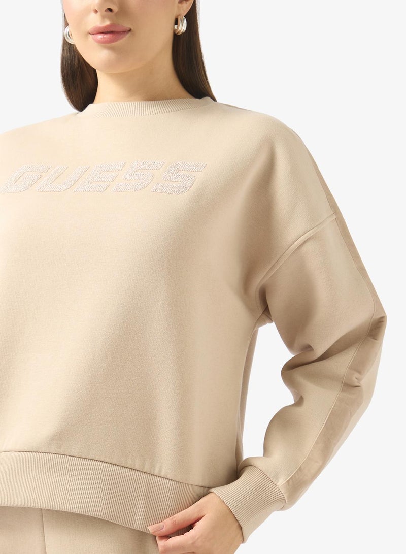 GUESS Aelia Crew Neck Sweatshirt - Image 3