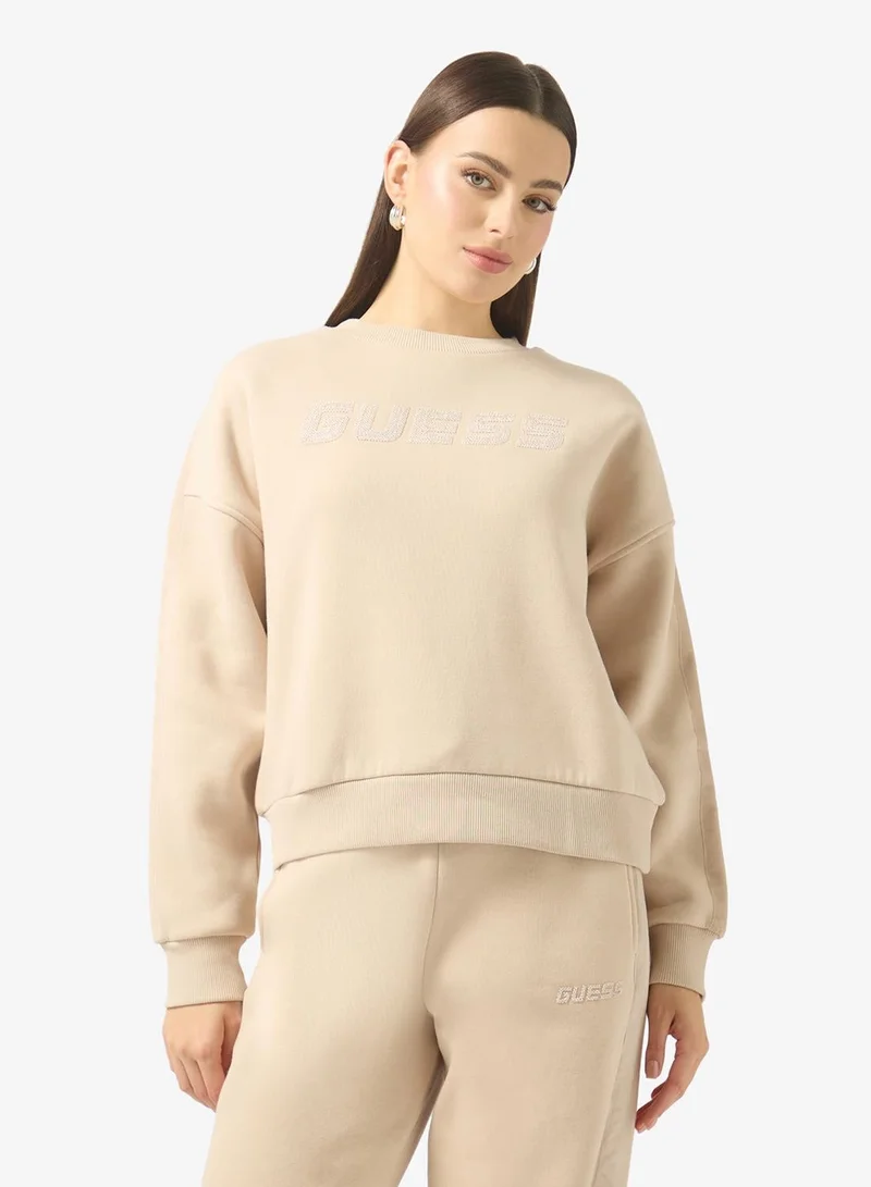 GUESS Aelia Crew Neck Sweatshirt