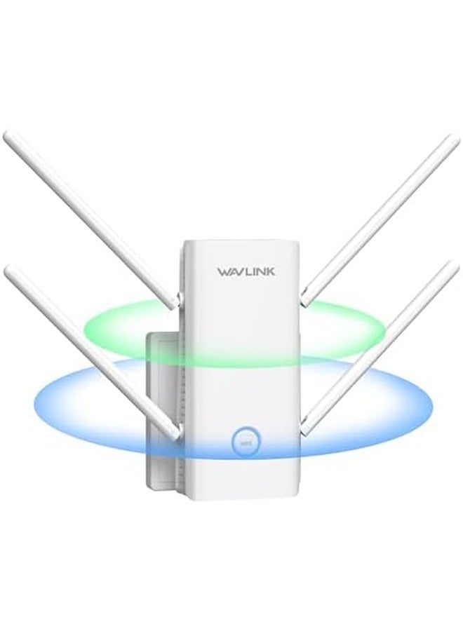 واف لينك مقوي واي فاي AX3000 بتقنية WiFi 6 | معزز إشارة ثنائي النطاق بسرعة 3000 ميجابت في الثانية، مزوّد بمنفذ إيثرنت جيجابت، وضع نقطة الوصول، إعداد بلمسة واحدة – تغطية 5GHz و2.4GHz للاستخدام المنزلي - Image 1