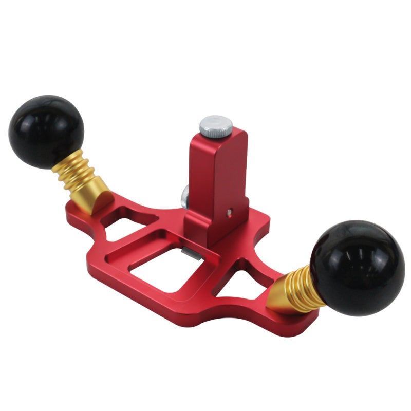 Woodworking Planer Red Premium Aluminum Alloy Adjustable Cutting Thickness - Versatile Multi-functionality Grooving Tool for Fine Carpentry Furniture Making Woodworking Projects - Image 5