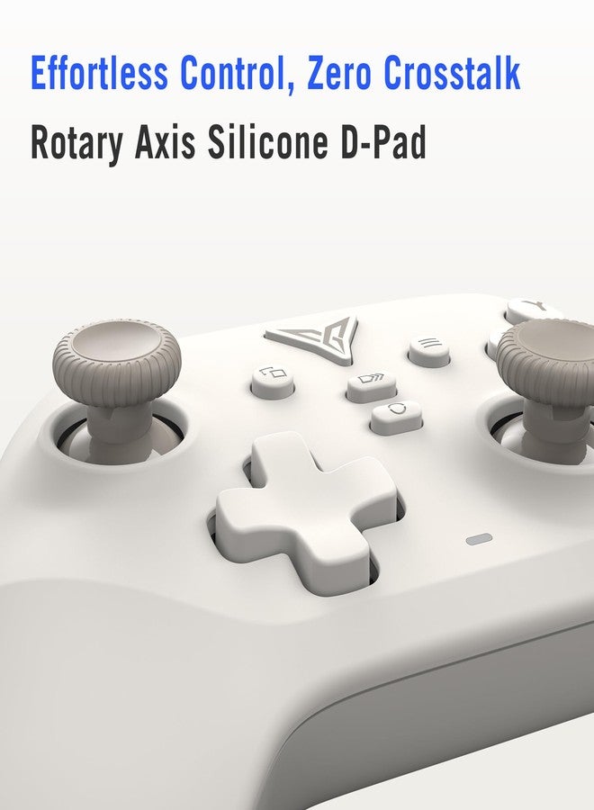 فلاي ديجي وحدة تحكم لاسلكية من FLYDIGI DuneFox، مزودة بعصا تحكم ومشغلات بتأثير هول، واهتزاز المقبض، و3 أوضاع اتصال، ووحدة تحكم متعددة المنصات لأجهزة الكمبيوتر/NS/Android/الكمبيوتر المحمول - Image 5