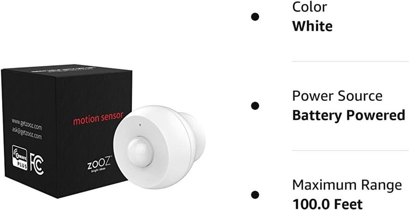 ZOOZ 800 Series Z-Wave Long Range S2 Motion Sensor ZSE18 800LR with Magnetic Mount, Works with Z-Box, Hubitat, and Home Assistant - Image 2