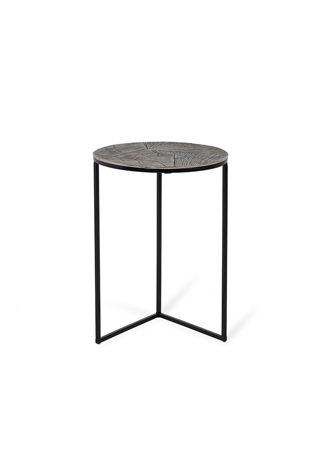 Pan Home - Anvil Nest Of Tables Set Of 3 | Black | Metal Essence | Round Shape - Image 1