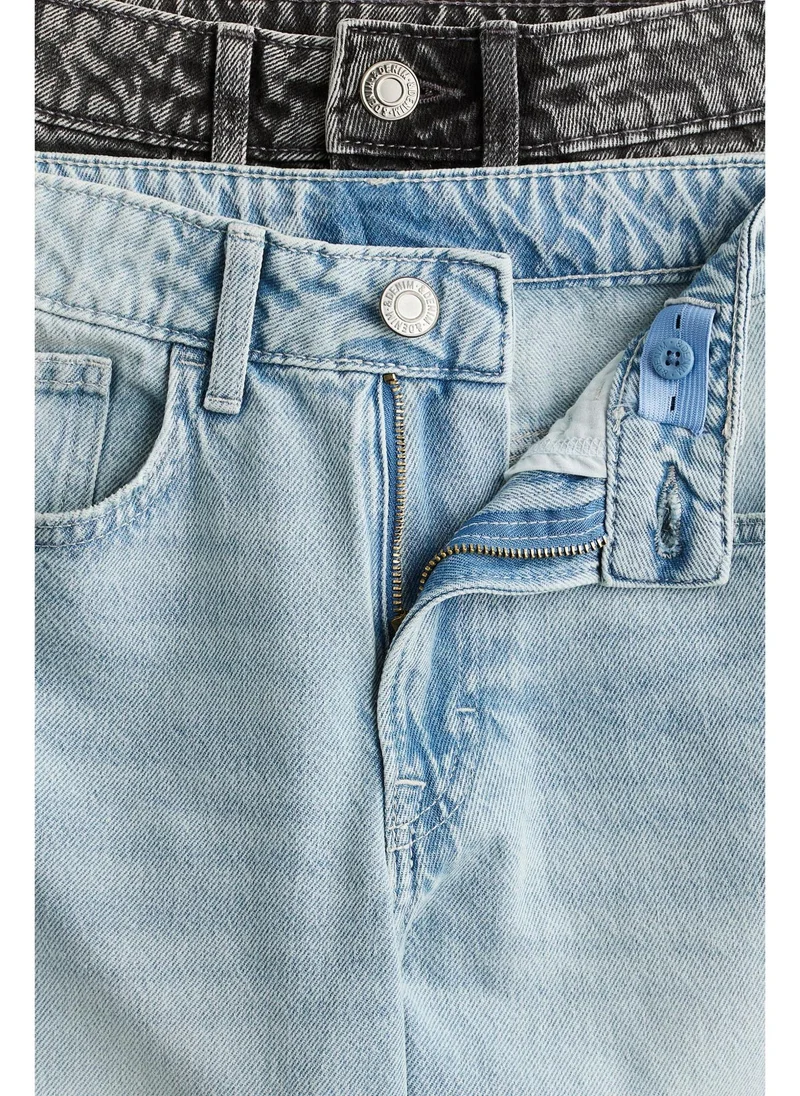 اتش اند ام 2-pack Loose Fit Jeans
