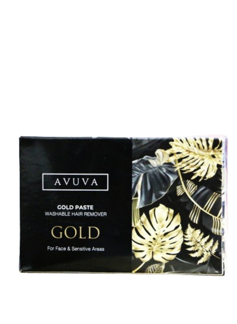 Avuva Gold Paste Hair Removal For Sensitive Areas - 100 gm - pzsku/ZFA014810D60A8787CA58Z/45/_/1701103531/412fdda6-455e-4be9-b12e-618ced26cbd8