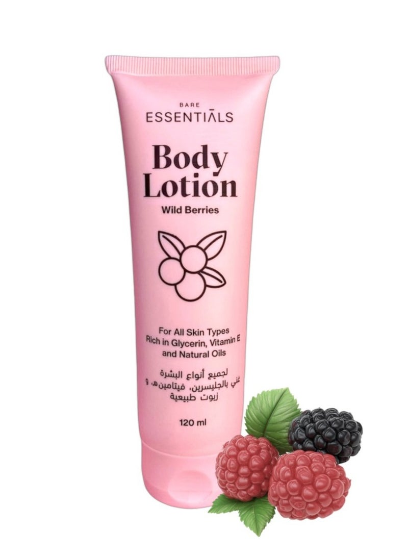ESSENTIALS Body Lotion Wild Berries - Image 3