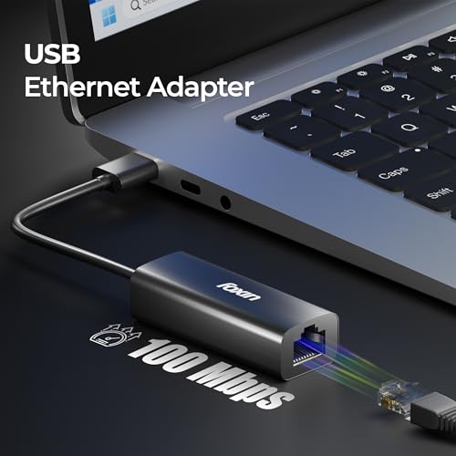 Foxin USB to LAN Ethernet Adapter, 100 Mbps Network LAN Speed, RJ45 LAN Port, 9 cm Cable, for Windows/Mac/Linux, Compatible with Laptop, Desktop, Gaming Console | FLA 100U (Black) - Image 4
