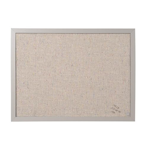 MasterVision Bulletin Board, 18" x 24", Grey Fabric Message Board, Gray MDF Frame (FB0470608) - Image 1