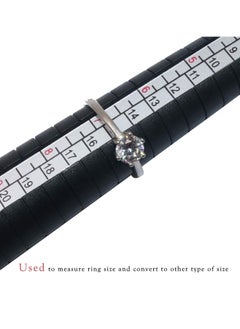 Y&D Ring Tool Standard Sizer with Half Size Finger Measurement Sacles Kit Mandrel Gauge Stick Measure Gauger Jeweler Jewelers Sizers  - Image 3
