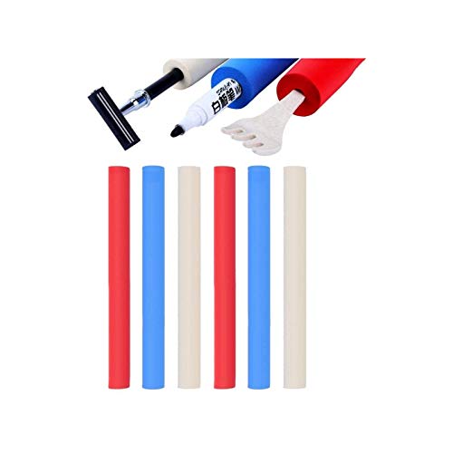 Wytino Foam Grip Tubing Utensil 6 Pcs Padding Grips Spoon Fork Round Hollow Closed Cell Tube Cut to Length Provides Wider Larger Grip Pipe Tool for Disabled or Elderly - Image 5