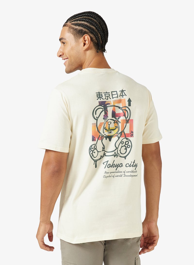Seventy Five Graphic Print Regular Fit T-Shirt - Image 1