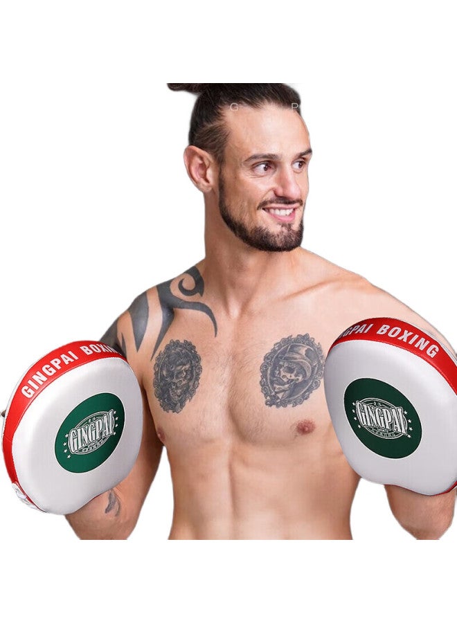 Competing pie Jingpai Professional Boxing Target, Adult Muay Thai Fighting, Sanda, Taekwondo Training, Precise Target, Practice Partner, Small Hand Target, Kick Target, Platinum Color, One Size Fits All - Image 3