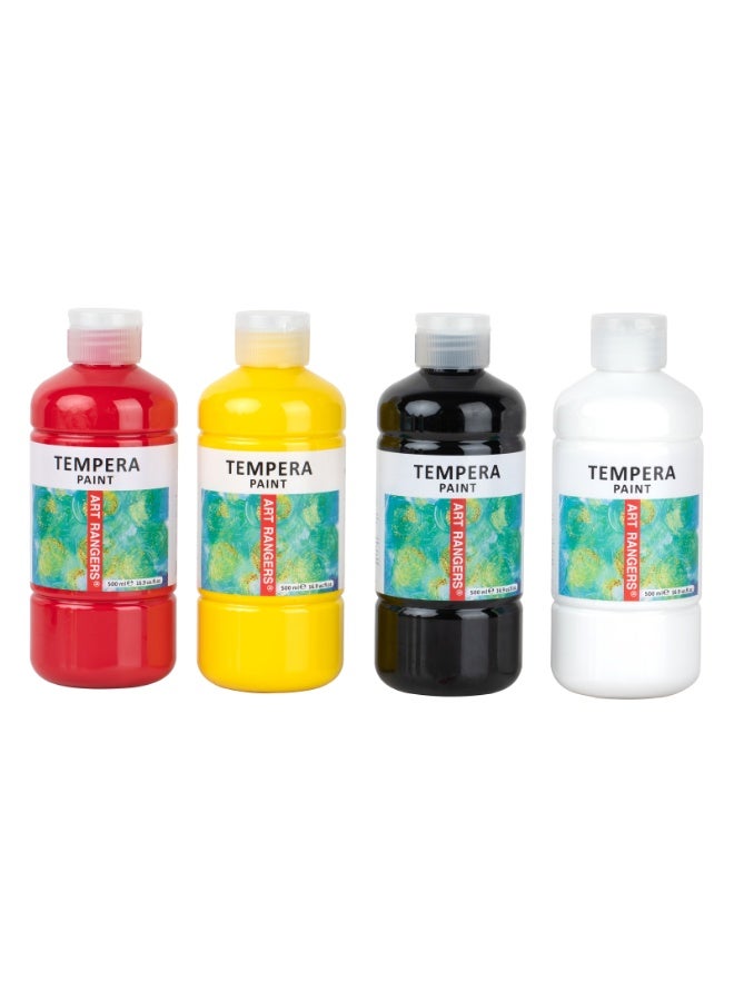 ART RANGERS Tempera Paint 500ml 472 Black - Image 2