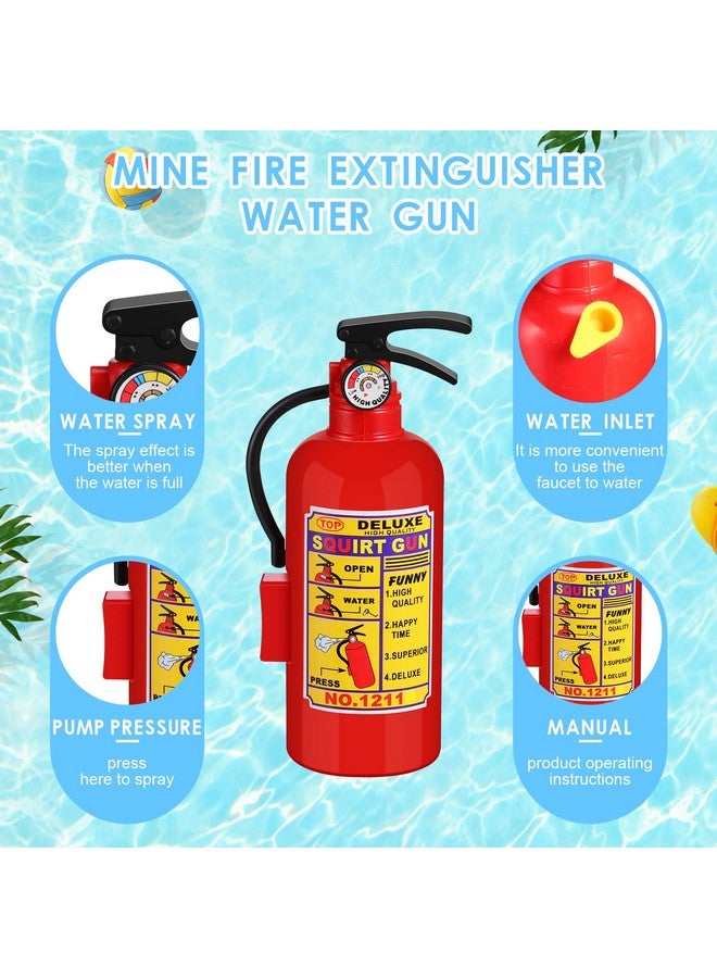 Sotiff 24 Packs 4 Inch Fire Extinguisher Toys Fire Extinguisher Mini Water Firemen Squirter For Party Favors - Image 4