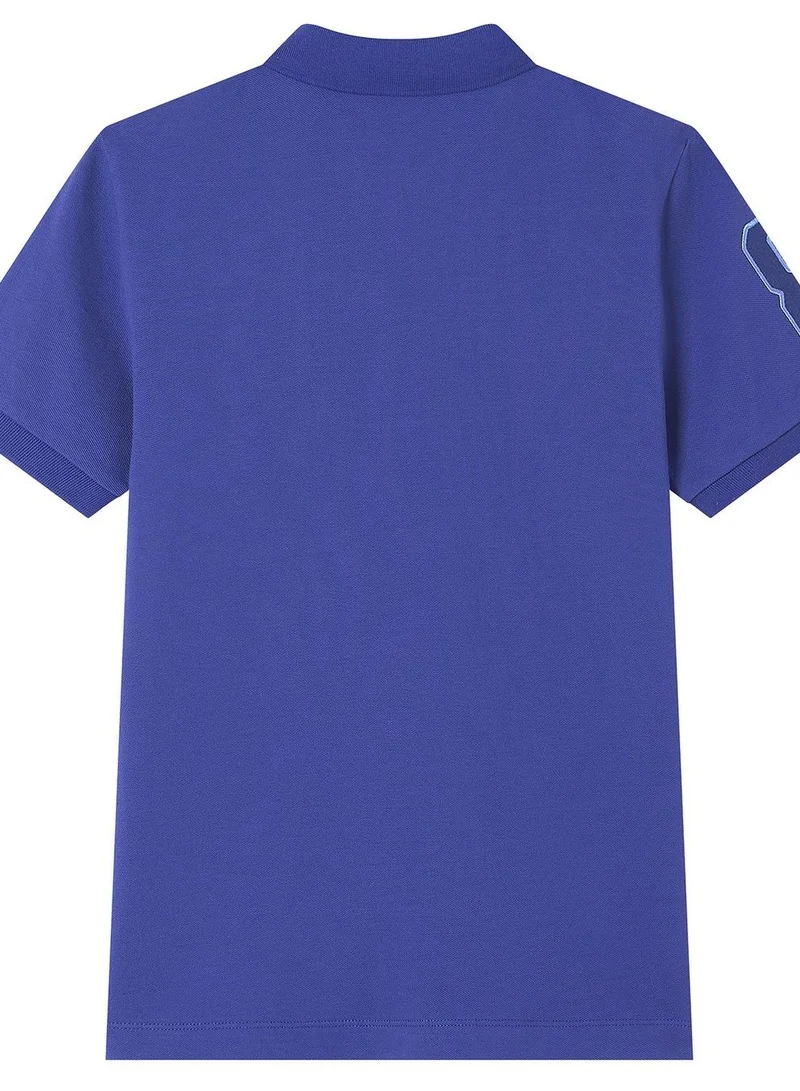 Giordano  Women’s Slim Fit Embroidered 3D Lion Polo for Women | Best Price UAE