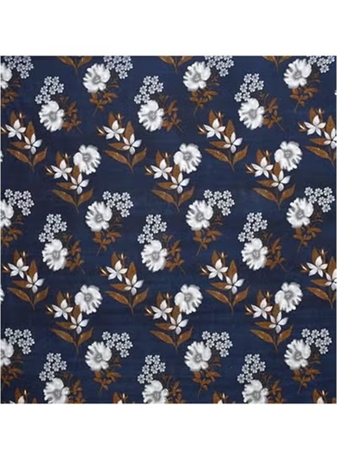 BSB Glace Cotton 180 TC Big Flower Printed Single Bedsheets with 1 King Size Pillow Cover, (60x90 Inches, 4 x 6 Feet) 148 x 228 cm - Image 3