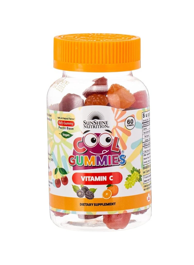 SUNSHINE NUTRITION SUNSHINE NUTRITION Cool Gummies Vitamin C 60'S  - Image 1