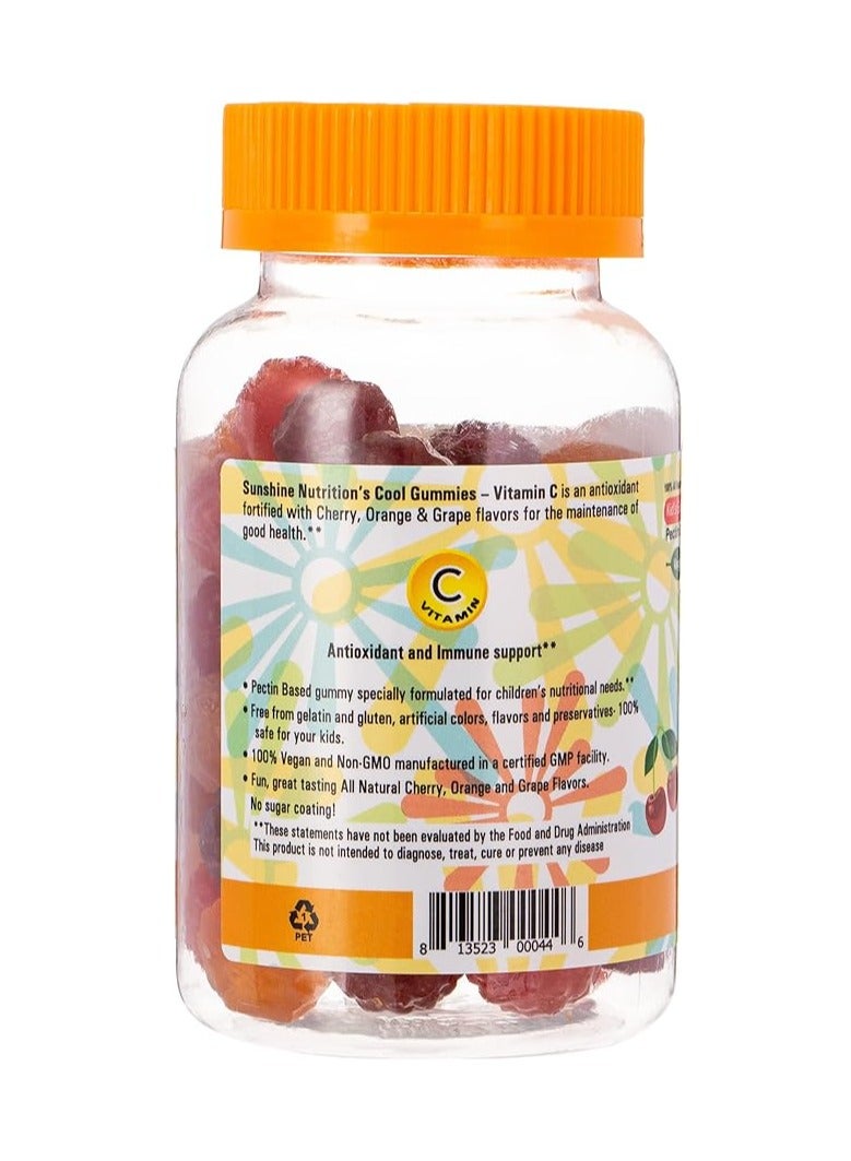 SUNSHINE NUTRITION SUNSHINE NUTRITION Cool Gummies Vitamin C 60'S  - Image 2