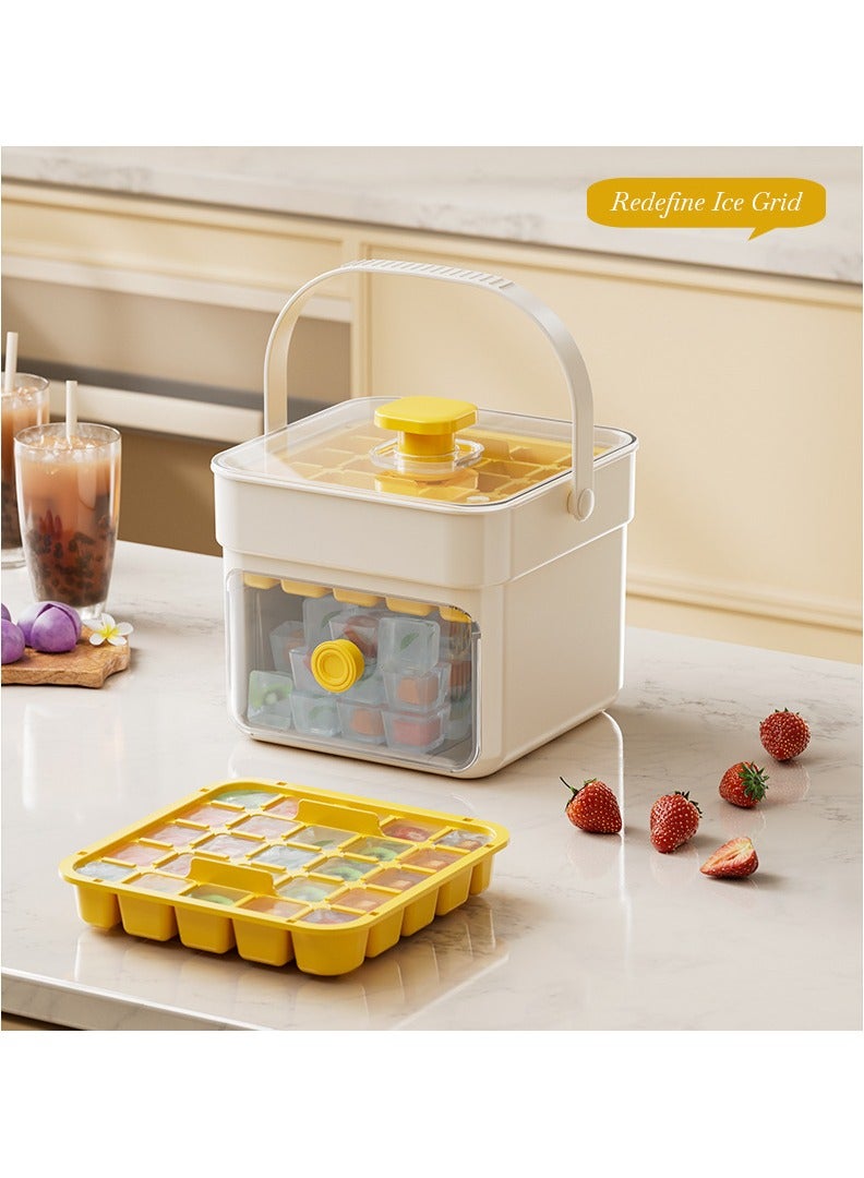 بيتوبي المنصات المزدوجة من 50 جي إيس كوبر مع غطاء واقي للنوافذ الشفافة ومقبض محمول، ثلاجة متميزة لا غنى عنها في الطقس المرتفع، تصميم مشروب صيفي سهل الاستغناء (أبيض) - Image 1