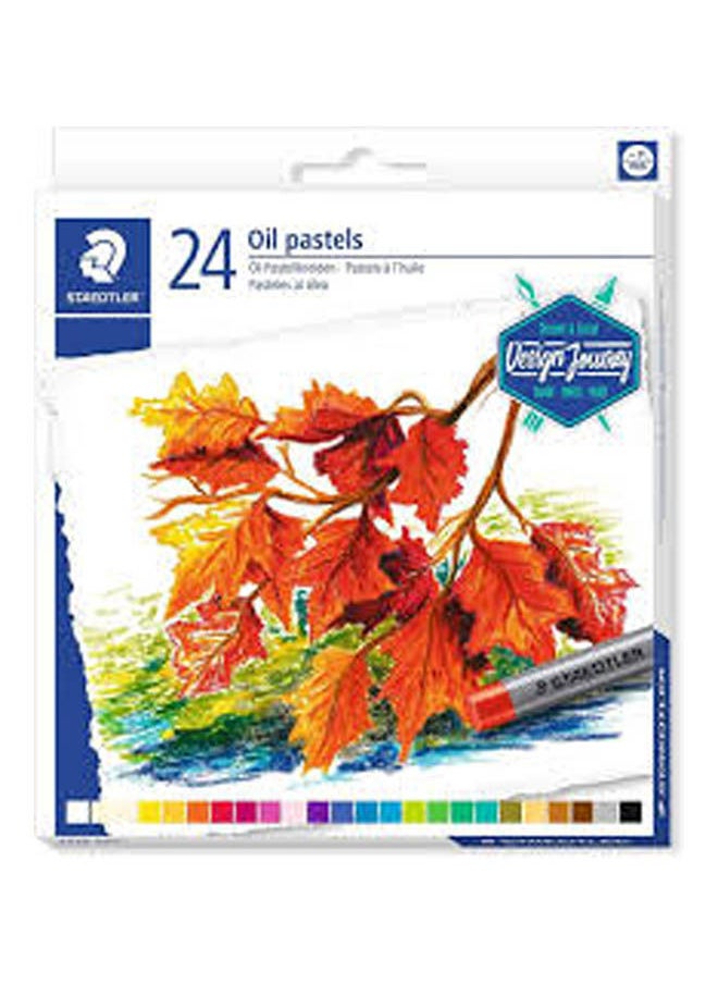 STAEDTLER Karat Oil Pastels (Pack Of 24) Multicolour 