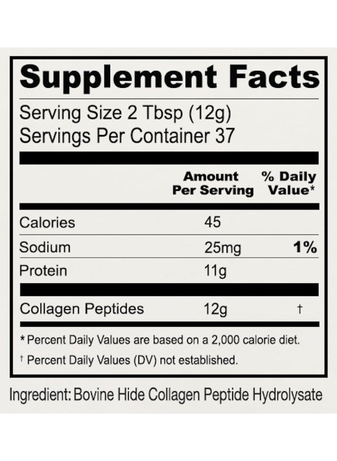 Anthony's Collagen Peptide Powder, 1 lb, Pure Hydrolyzed, Gluten Free, Keto and Paleo Friendly, Grass Fed, Unflavored, Non GMO - Image 3