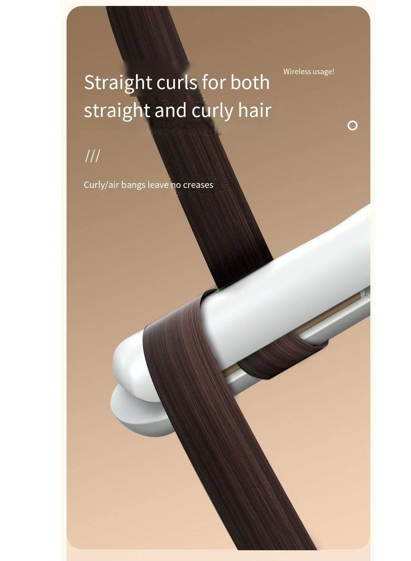 general Wireless Charging Hair Straightener & Curler – USB-Powered Portable Styling Iron - Image 4