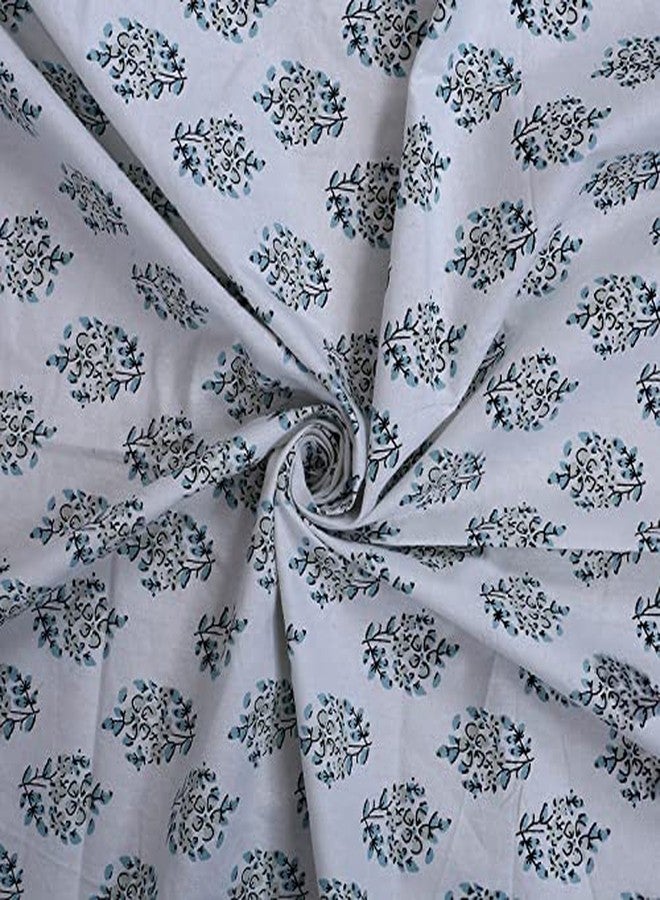 Texstylers Multicolor Pure Cotton Floral Jaipuri 4 Seater Center Table Cloth Cover,Style 04 - Image 3