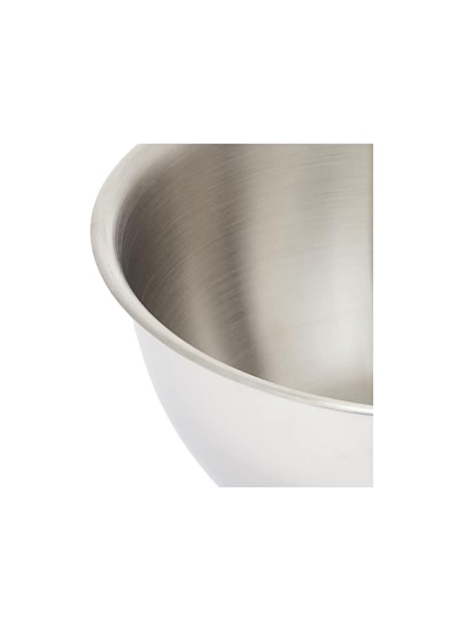 S-TOP Stainless Steel Mixing Bowl, 5 Liters, Silver, MB0005, Mixing Bowl , Baking Bowl ,Storage Bowl - Image 3