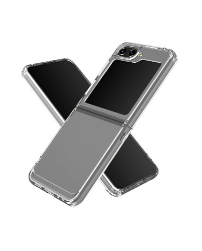 DailyObjects Case for Samsung Galaxy Z Flip 6, Drop Protection TPU Clear Slim Shockproof Back Cover - Image 3