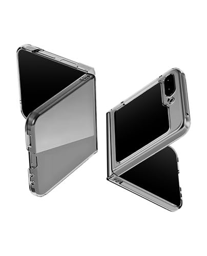 DailyObjects Case for Samsung Galaxy Z Flip 6, Drop Protection TPU Clear Slim Shockproof Back Cover - Image 1