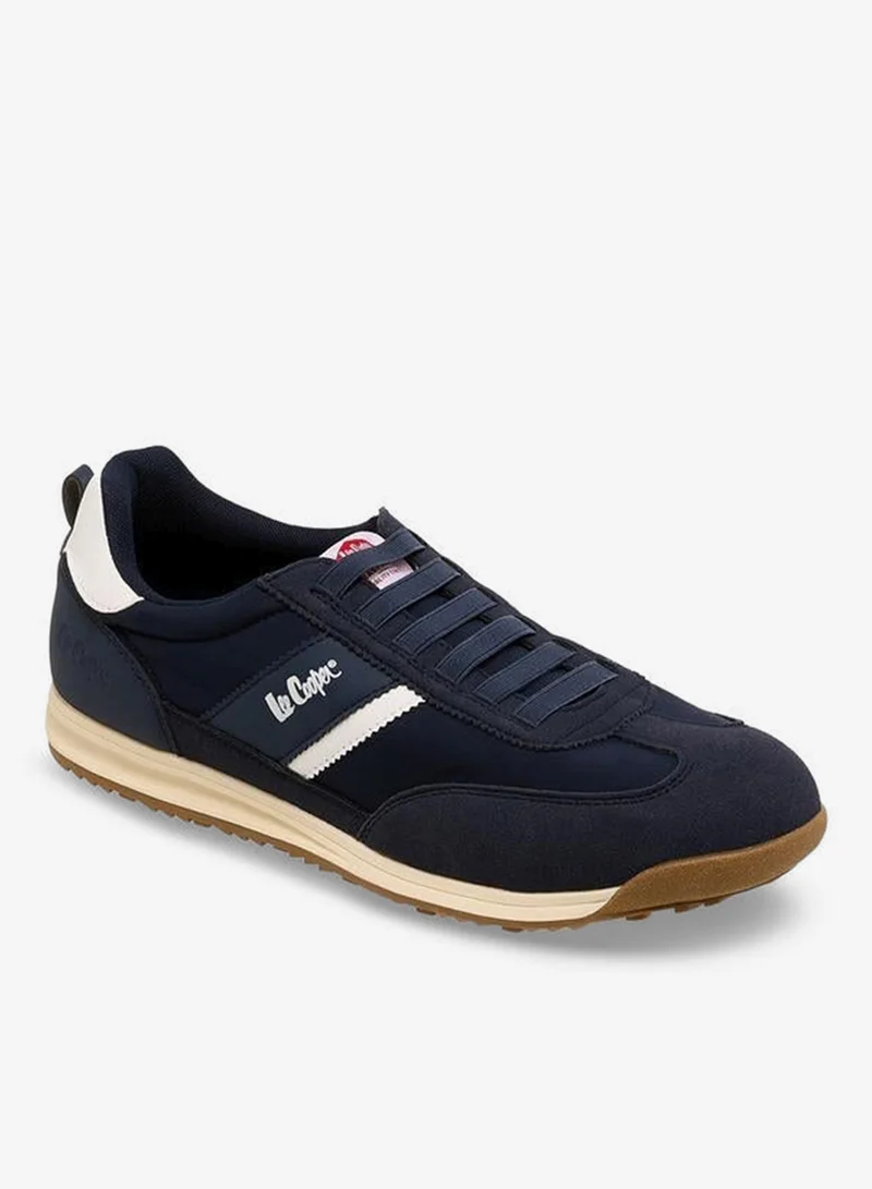 لي كوبر حذاء رجالي سهل الارتداء بقطع متباينة