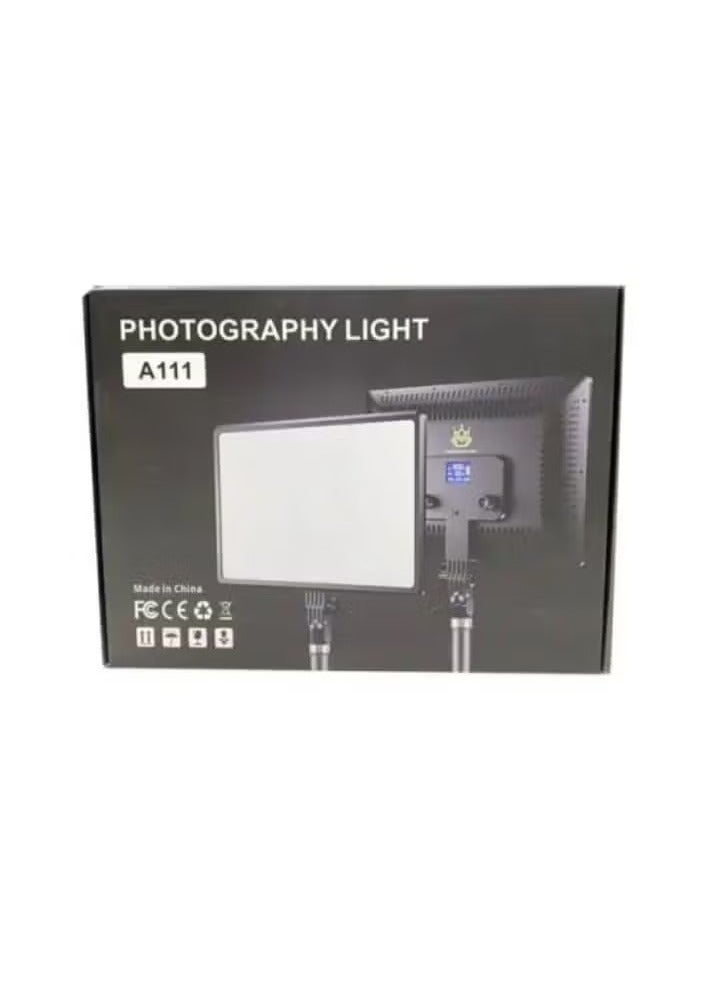 راكسوم مصباح LED مستمر للفيديو والتصوير الفوتوغرافي A111 - درجة حرارة لون قابلة للتعديل 3200-6000 كلفن، إضاءة استوديو احترافية، مثالية للتصوير الفوتوغرافي وتسجيل الفيديو وإنشاء المحتوى - Image 4